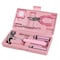 Fleming Supply 7-piece Fleming Supply Household Hand Tool Kit in Carry Case- Hammer, Pliers, Tape Measure, Pink 633934ZCZ - alternate 1
